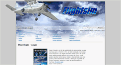 Desktop Screenshot of flightsim.com.br