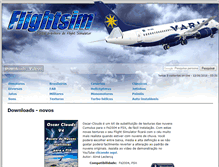 Tablet Screenshot of flightsim.com.br